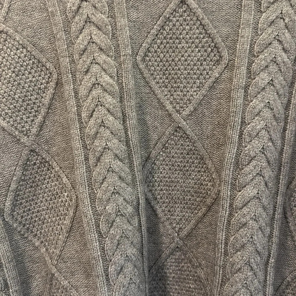 Philosophy Cable Knit Sweater - Grey​​​​ - Picture 3 of 4